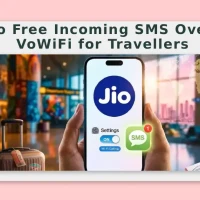 Jio Free Incoming SMS Over VoWiFi for Travellers